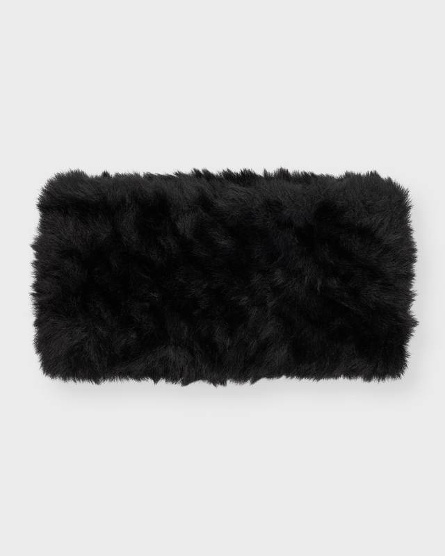 Faux Fur Knit Headband